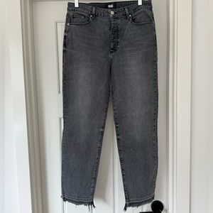 Paige Premium Denim Sarah Straight Ankle - Color Deep End - Size 30